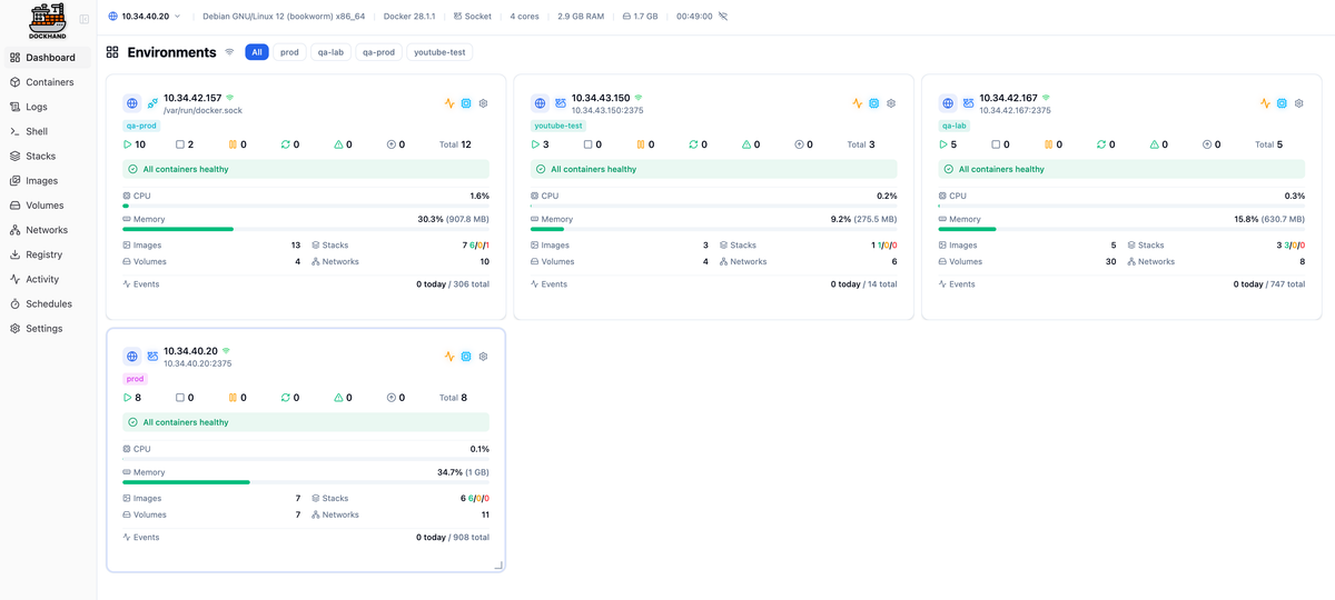 Dockhand: Gestión Moderna de Docker para tu Homelab y Producción